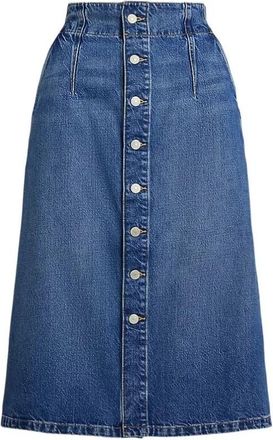 Polo Ralph Lauren Rok in trendy stijl - Dames - Spijkerrokken - Blauw - W26 - Rokken