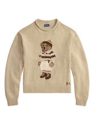Polo Ralph Lauren Maglione girocollo Polo Bear - Toni neutri