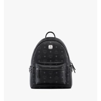 MCM Stark Side Studs Backpack In Visetos