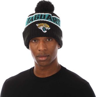 New Era New Era Unisex volwassen NFL Jacksonville Jaguars Pom Pom muts (Medium Blauw)