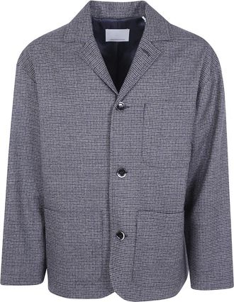 Nine In The Morning Micro Pied Et Poule Oversized Jas - Heren - Blazers - Grijs - S - Jassen