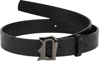 Dondup Cintura - Heren - Accessoires - Zwart - Maat: 95 CM