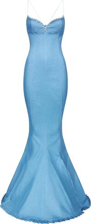 Ludovic de Saint Sernin Abito denim - Blu