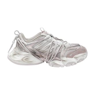 adidas XLG Runner Deluxe 2.0 - Heren - Sneakers - Grijs - 45 1/3 EU - Leer - Schoenen