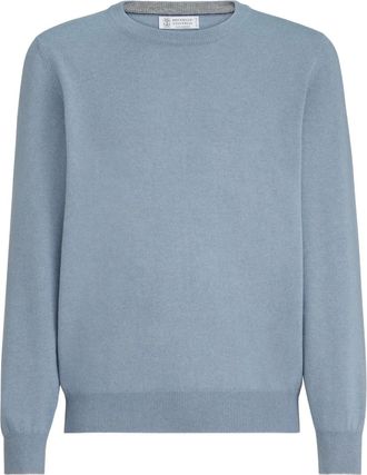 Brunello Cucinelli Maglione girocollo - Blu