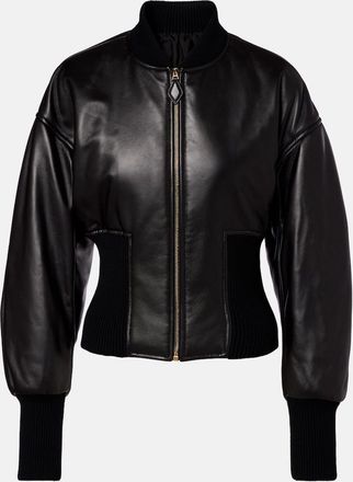 Alaia Ala&iuml;a Bomber in pelle