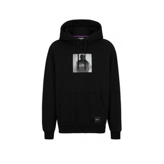 HUGO BOSS Hombre, Sudaderas, Negro, Talla: S