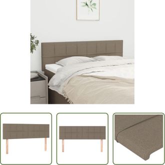 vidaXL vidaXL Testiera regolabile - Testiera Tortora 144x5x78/88 cm in Tessuto