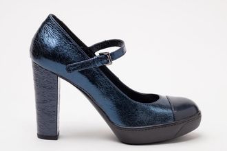 Hogan Womens Blue Pumps Heels