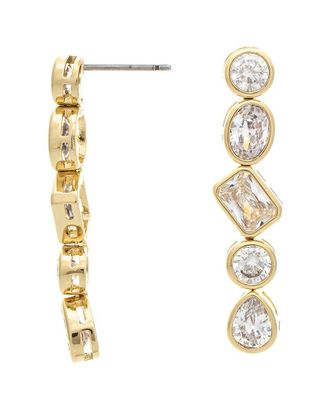 Rivka Friedman 18K Plated Cz Earrings