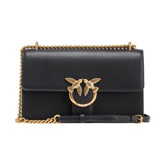 Pinko Classic Love Bag One - female - PINKO - Cross Body Bags - Black - ONE SIZE - Bags