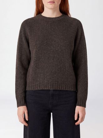 Roberto Collina Maglia girocollo in lana merino e baby cammello