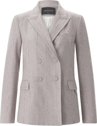 Fabiana Filippi Donna, Giacche, Grigio, XS, new