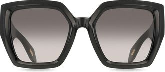Just Cavalli SJC149 0Z42 Womens Sunglasses Black Size 53