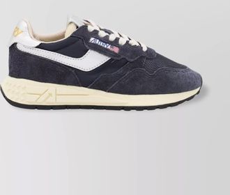 Autry low top sneakers with suede and mesh