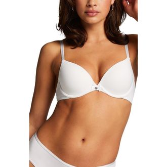 Hunkem&ouml;ller 2-Pack Padded Underwired Bra in White-Beige at Nordstrom, Size 38Dd