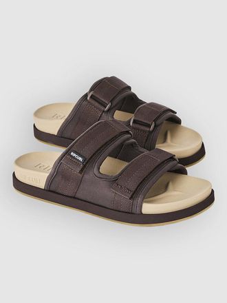 Rip Curl Premium Adjustable Bloom Slide Sandalen braun