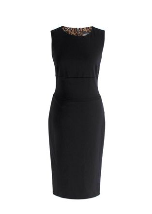 Dolce & Gabbana Black Bodycon Dress Size S