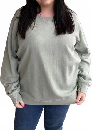 Dear John Denim Lilja Crew Neck Sweater In Abbey Stone