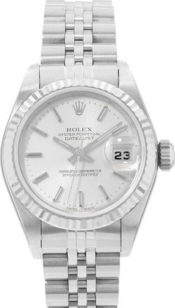 Rolex Pre-owned Rolex Datejust 26 Automatic Chronometer Silver Dial Ladies Watch 79174 SSJ
