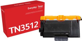 OEM El T&oacute;ner Everyday Negro De Xerox Es Compatible Con Brother Tn3512, Capacidad Extra Alta