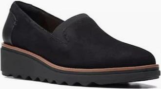Clarks Womens Clarks Sharon Dolly in Black - Size: 5.5