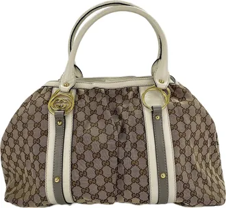 Gucci Beige Tote Bag (Pre-Owned)