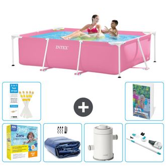 Intex Piscina Con Estructura Rectangular - 220x150x60 Cm - 7-piezas S22