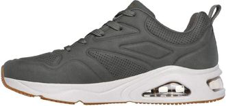 Skechers Mens Tres-air Uno-Casairal Fashion Sneakers, Olive, 9.5 UK