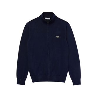 Lacoste lacoste Sweaters Blauw - Heren - Sweatshirts & Hoodies - Blauw - Maat: S Katoen