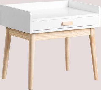 Sklum Scrivania in mdf e legno di pino Tom Kids Sklum