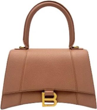 Balenciaga Pre-owned Vintage Handtas - Dames - Vintage Handtas - Beige - ONE Size - Leer - Vintage
