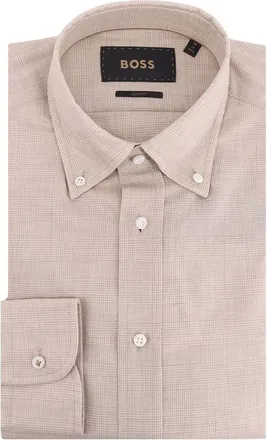 HUGO BOSS Hombre, Camisas, Beige, Talla: M