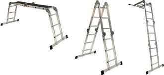 Dea scala alluminio step up cobra GR.13 regolabile con diverse posizioni