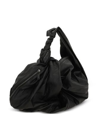 Yohji Yamamoto twisted-handle shoulder bag - Black