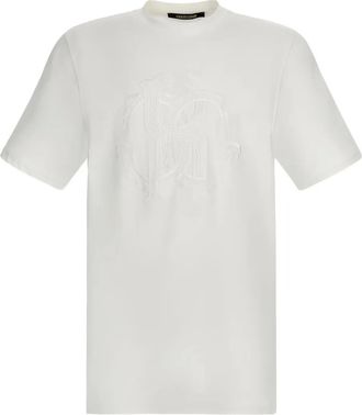 Roberto Cavalli T-shirt con logo - Bianco