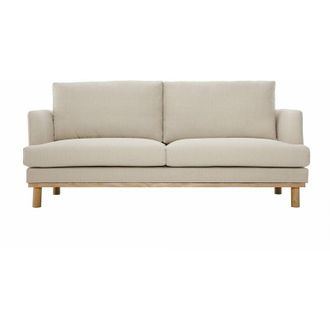 Miliboo Miliboo - Divano scandinavo beige 3 posti hobart