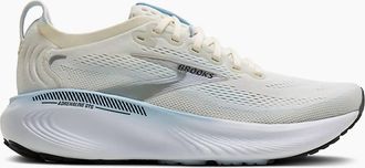 Brooks Womens Adrenaline Gts 25 Running Shoes In Star White/nantucket/chrome