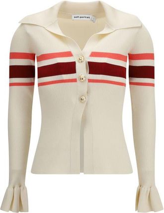 Self Portrait Beige Viscose Blouse