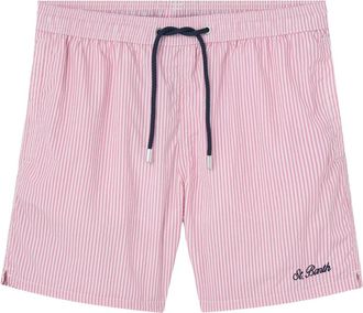 MC2 Saint Barth Seersucker Badpak - Heren - Strandmode - Roze - S - Badmode