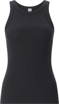 Toteme Mouwloze Tanktop - Heren - Tops zonder mouwen - Zwart - S - Tops