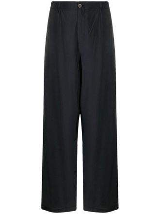 Our Legacy high-waisted wide-leg trousers - Black
