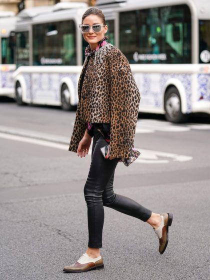 Want the Olivia Palermo look? You need a leopard print coat
