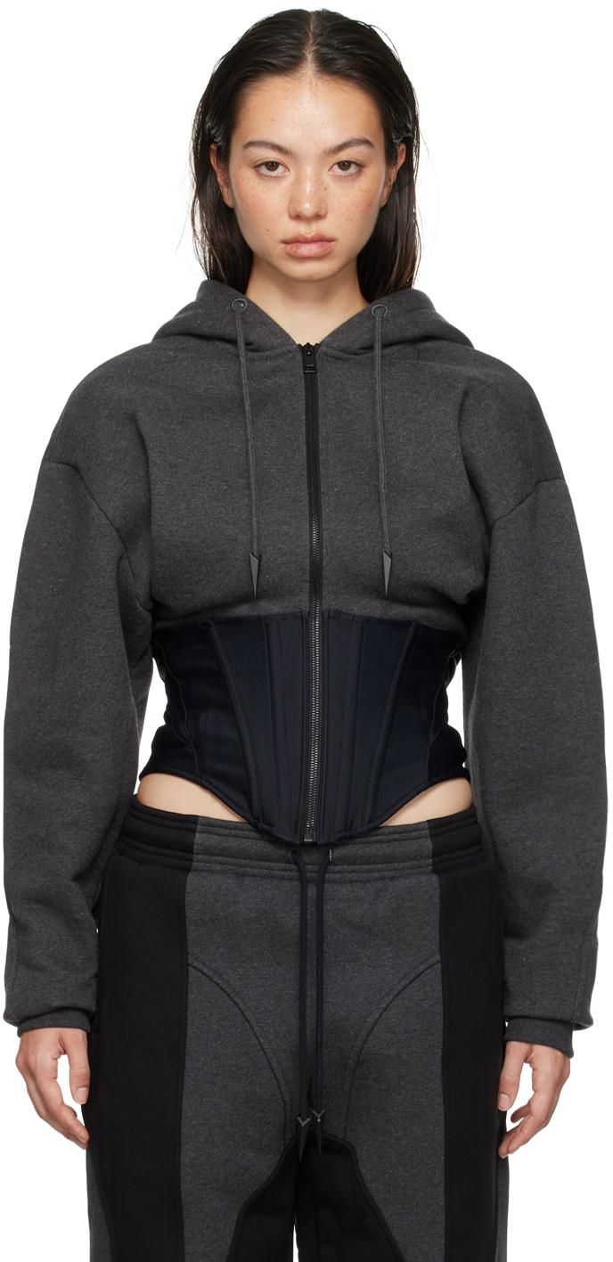 【関税込み】Mugler ブラック＆ブルー スポーツ トップス Black MUGLER Clothing: Shop up to −88% | Stylight