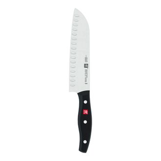 Zwilling TWIN Signature 7-inch Hollow Edge Santoku Knife