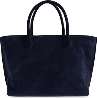 LI&Eacute; STUDIO The Grace Shopper Bag - Dames - Shoppers - Blauw - ONE Size - Su&egrave;de - Tassen
