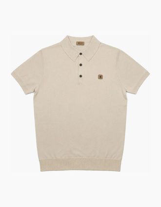 Gabicci Vintage 1973 Mens Gabicci Vintage Jackson Cream Polo Shirt - Size: 44