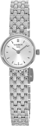 Tissot T-Trend Lovely Silver Dial Stainless Steel Womens Watch T058.009.11.031.00