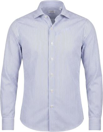 Borriello Camicia a righe - - Shirts - Uomo - Blu - 4XL