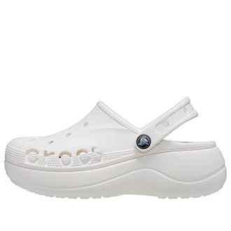 Crocs (WMNS) Crocs Classic Baya Platform Slide White 208186-100